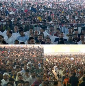 राज्य स्थापना की रजत जयंती समारोह में उमड़ी ऐतिहासिक भीड़, डेढ़ लाख से अधिक लोग राज्य स्थापना के जश्न में हुए शामिल